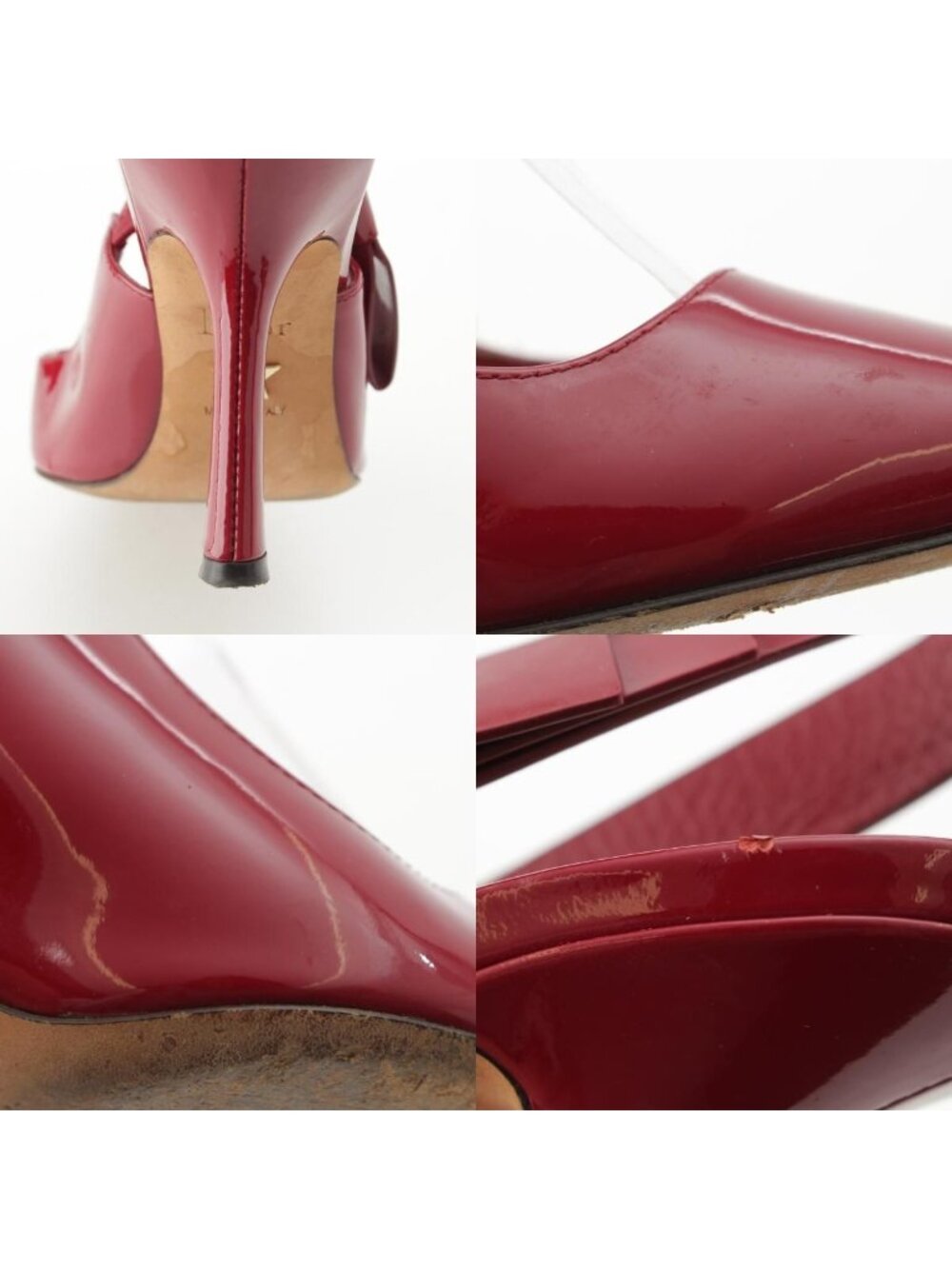 Dior Patent Ribbon Mule - Picture 9 of 10